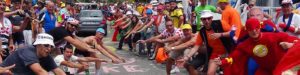 la foule sur une étape du Tour