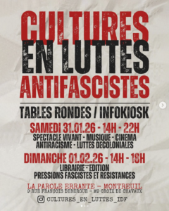 Cultures en luttes antifascistes