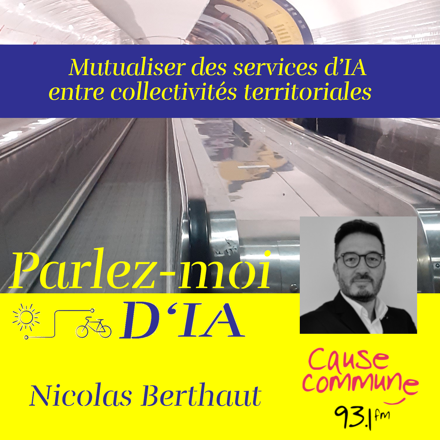 #96 – Mutualiser des services d'IA entre collectivités territoriales avec Nicolas Berthaut (ARNIA)