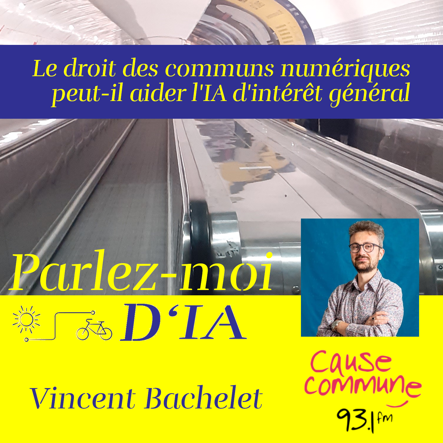 #97 – Le droit des communs numériques peut-il aider l'IA d'intérêt général avec Vincent Bachelet