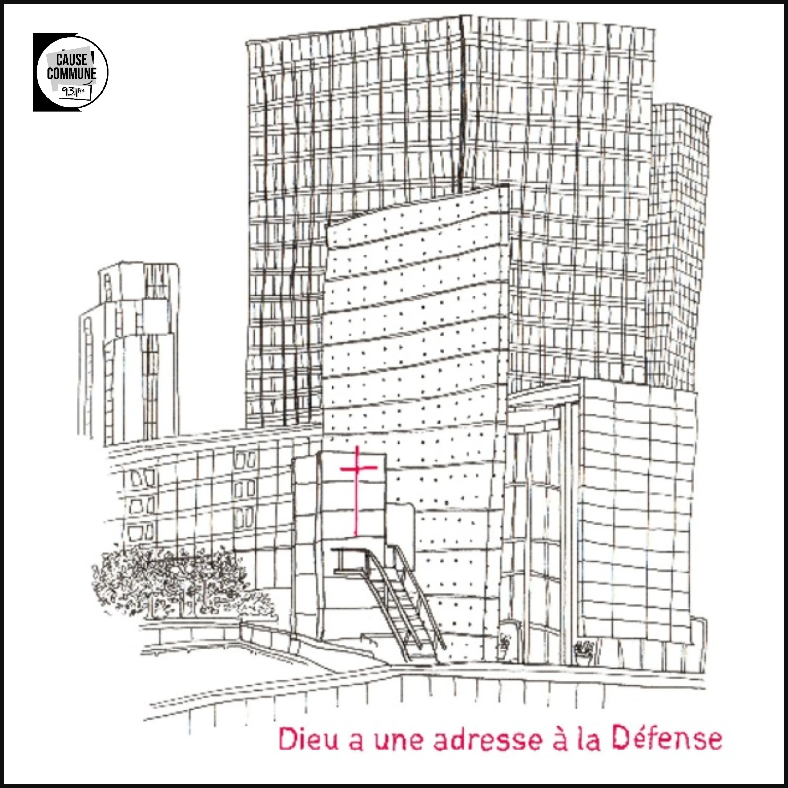 Dieu a une adresse à la Défense | Le visage et les mains